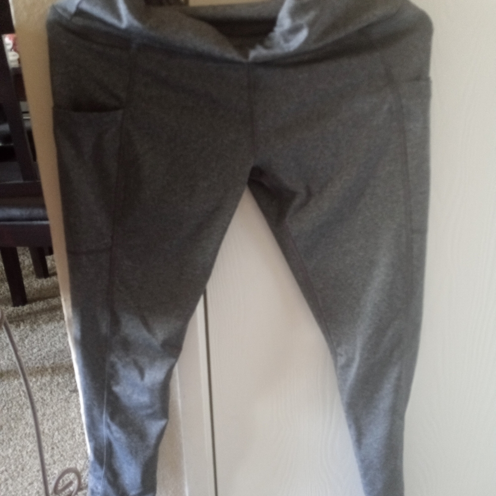 These silver leggings with side pockets!